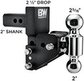 Load image into Gallery viewer, B&W - TOW AND STOW 2" SHANK / 2.5" DROP- DUAL BALL