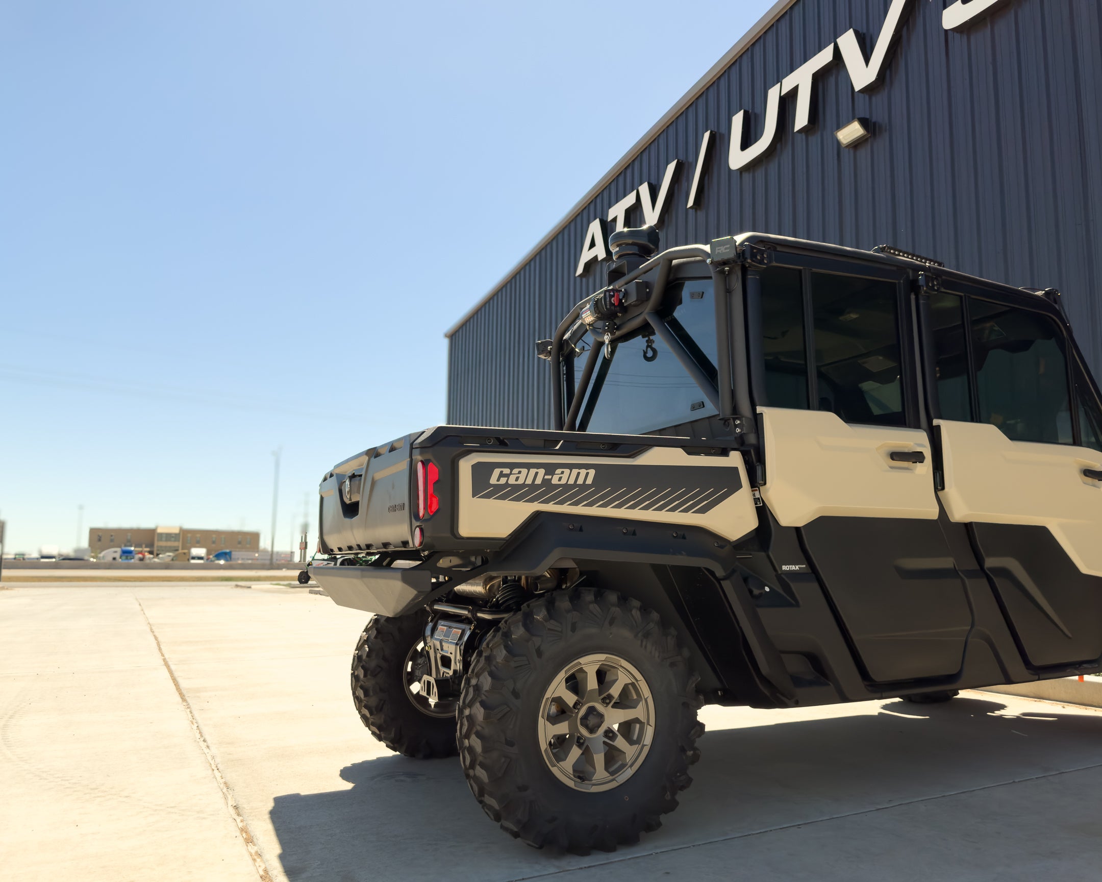 CAN-AM DEFENDER HEAVY DUTY REAR BUMPER