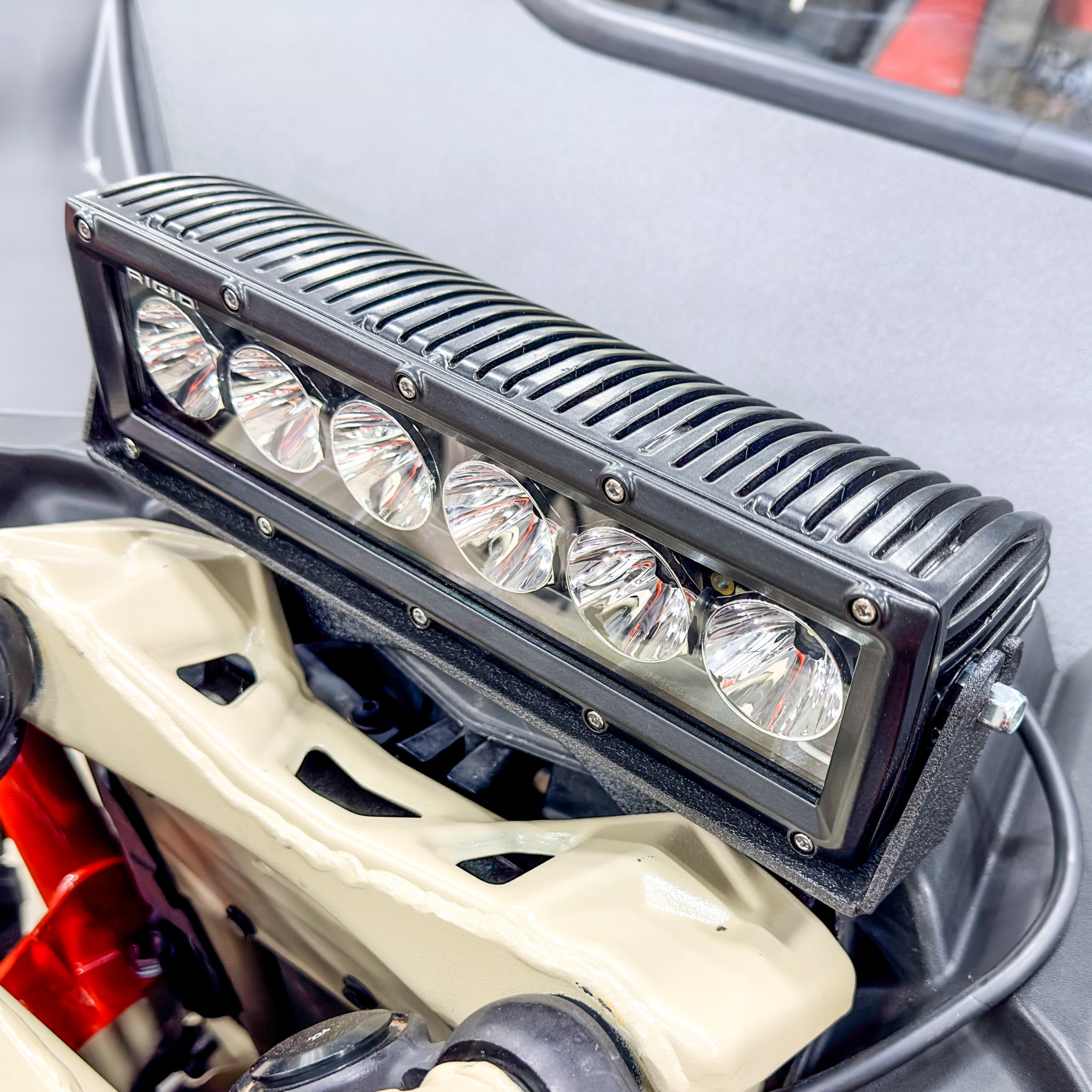 CanAm X3 Shock/ Strut Tower Light Bar Mount Topo Motorsports