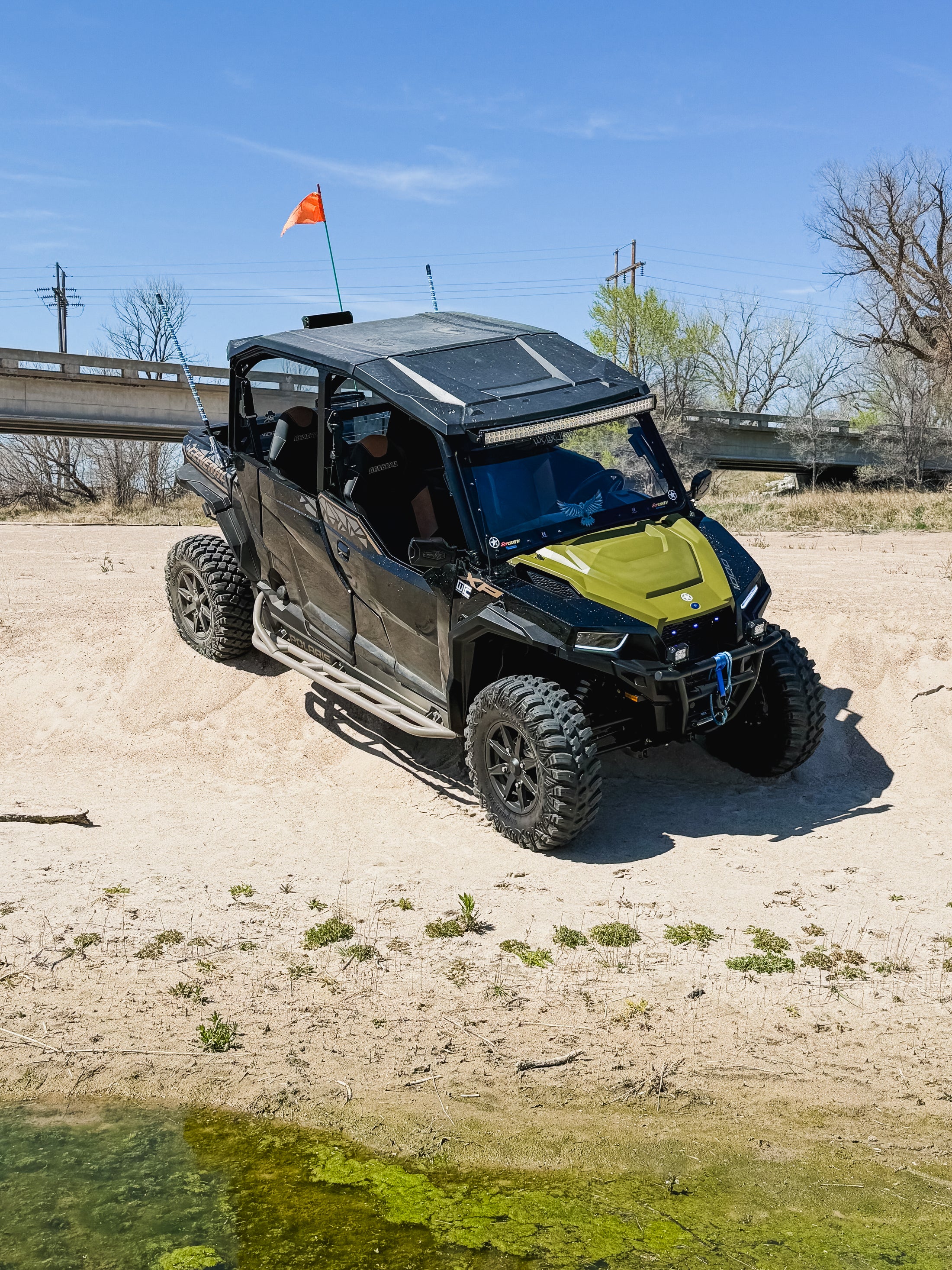 4 Seat Polaris General Tree Kickers