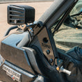 Load image into Gallery viewer, Can-Am Defender HD10 Door Jamb Light Pod Mounts - Angled (Pair)