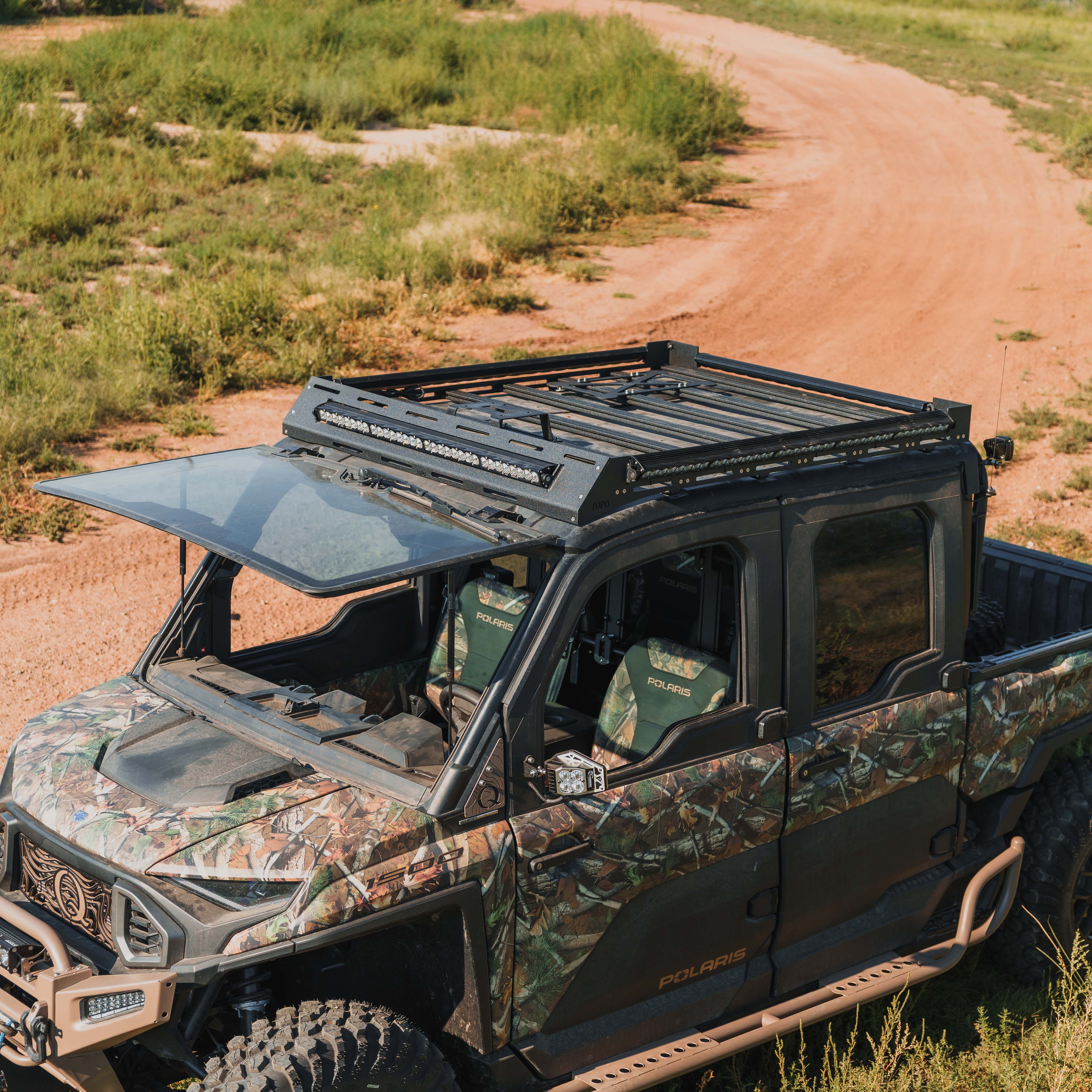 Utv Rack Systems TOPO UTV Roof Racks – Polaris Ranger & Can-Am Defender – Topo Motorsports