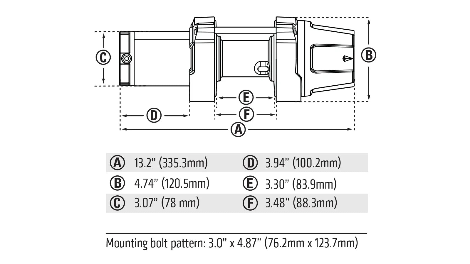 VRX 25-S Winch