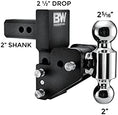 Load image into Gallery viewer, B&W - TOW AND STOW 2" SHANK / 2.5" DROP- DUAL BALL
