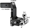 Load image into Gallery viewer, B&W - TOW AND STOW 2.5" SHANK / 7" DROP- TRI BALL
