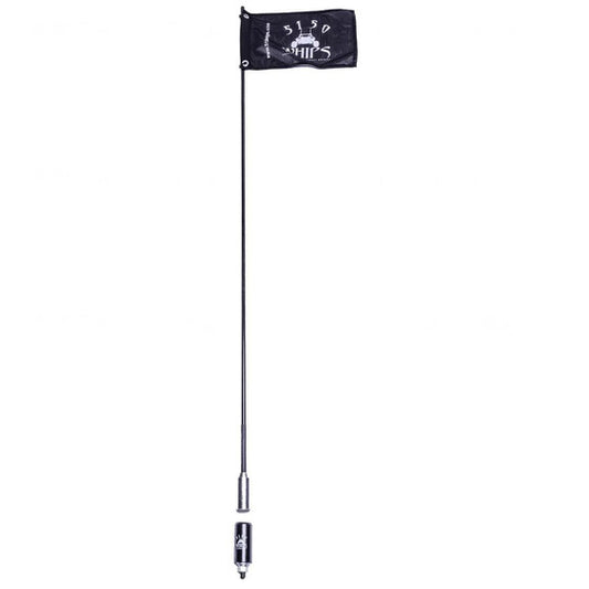5150 Whips - 4FT 5150 DAY WHIPS (NO LED/ 1/2" base)