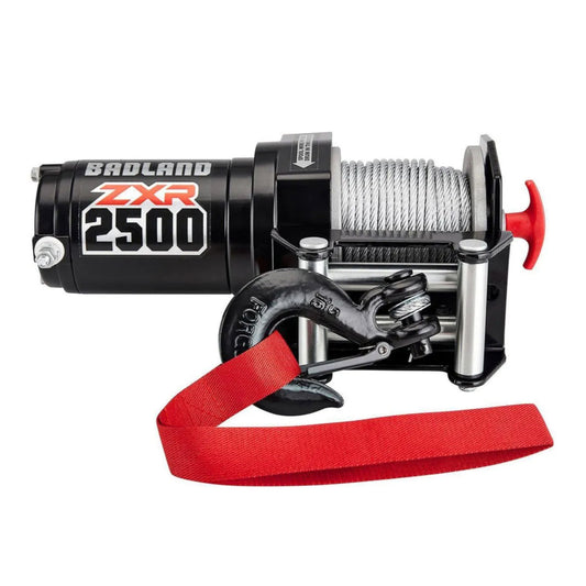 BADLAND ZXR 2500 lb. ATV/Utility Winch with Wire Rope and Wireless Remote Control