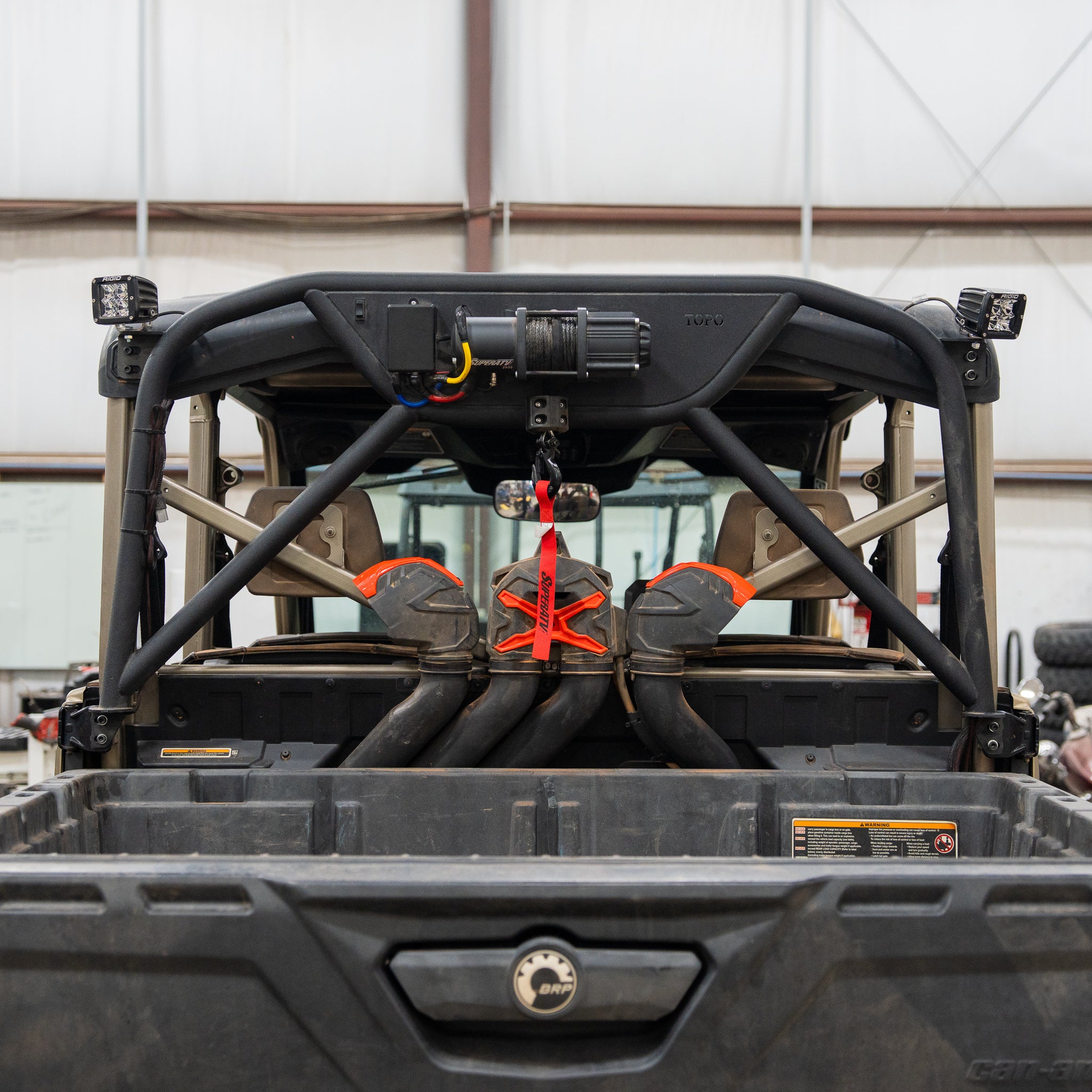 Can-Am Defender Heavy Duty Winch Headache Rack
