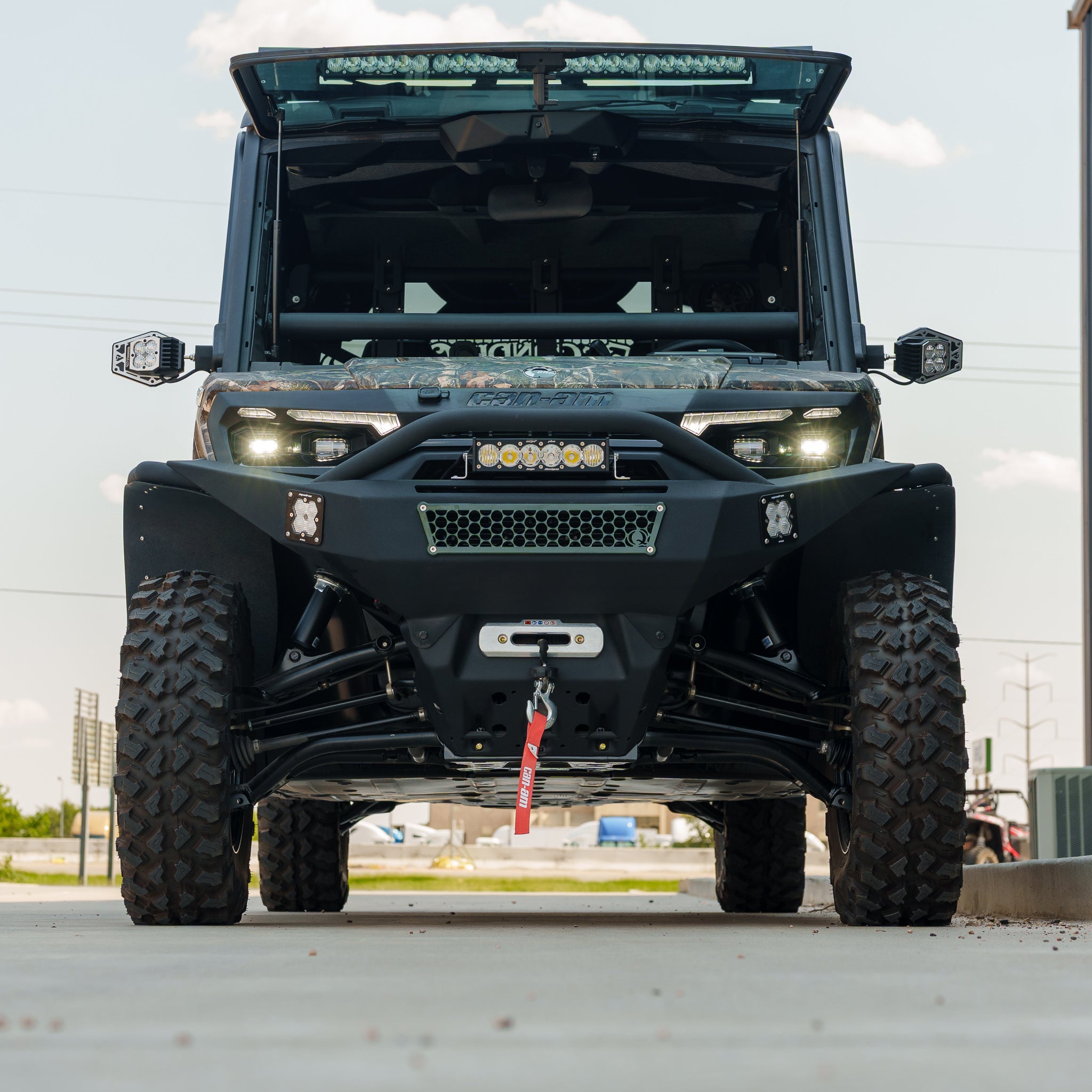Can-Am Defender HD10/HD11 Front Bumper | TOPO Motorsports