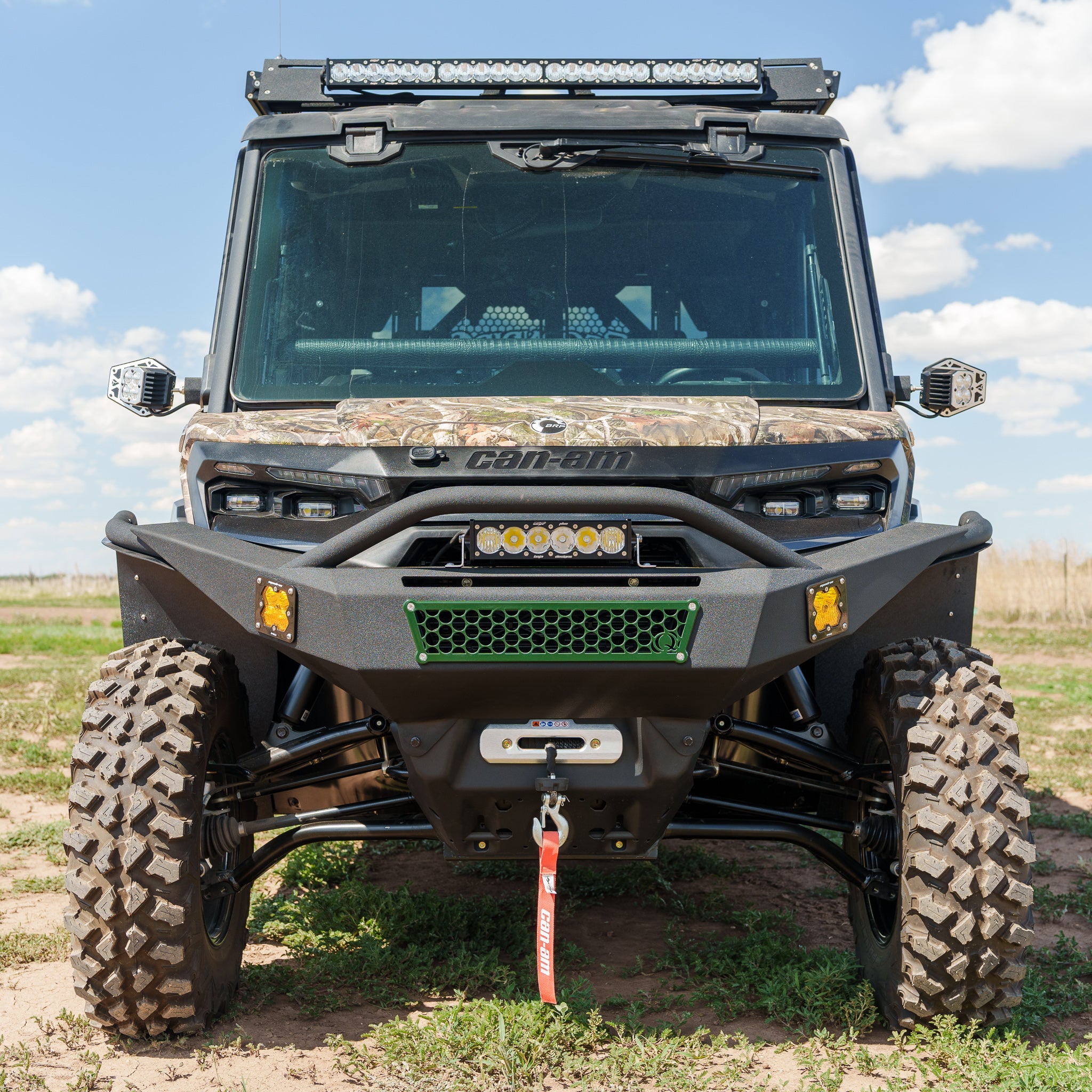Can-Am Defender HD10/HD11 Front Bumper | TOPO Motorsports
