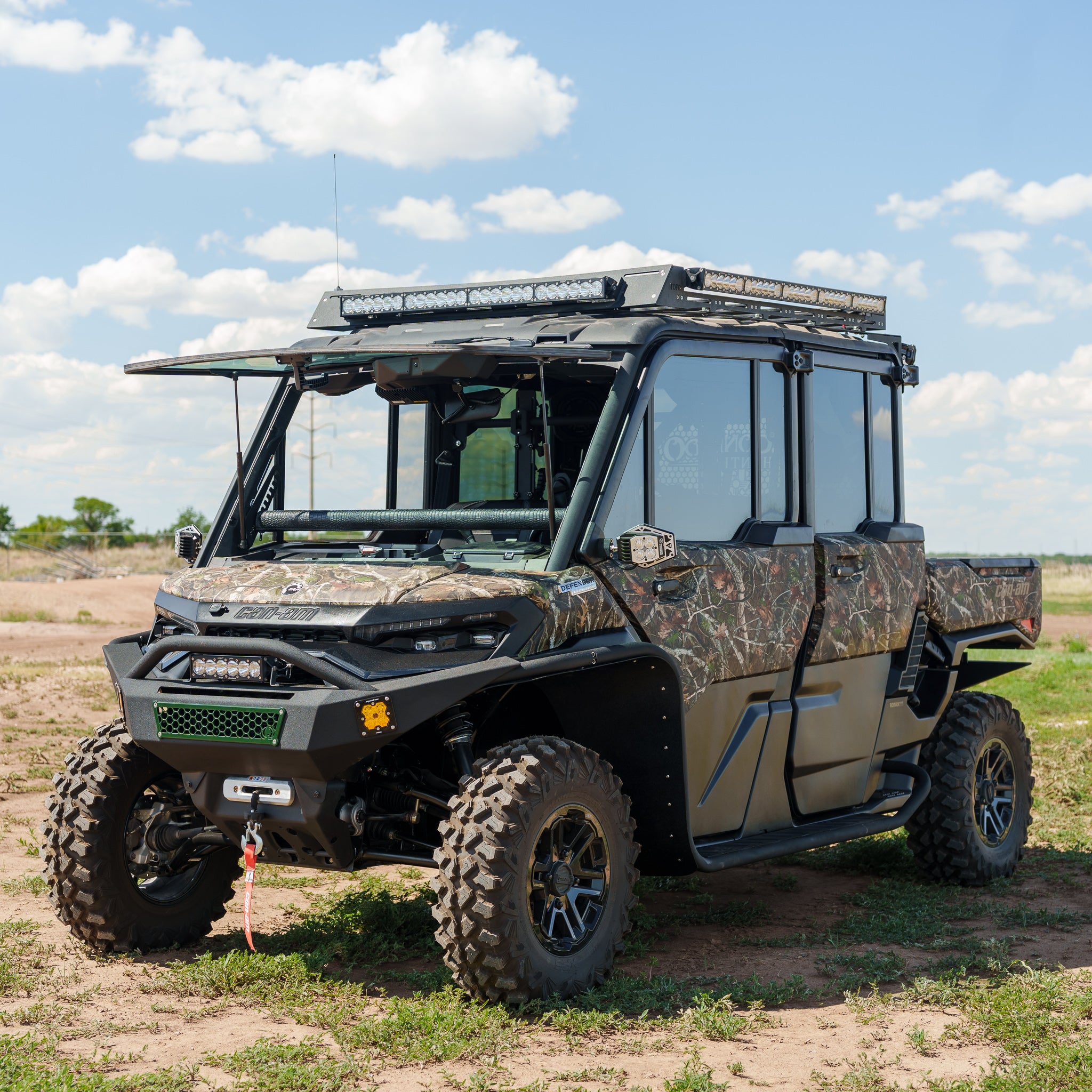 Can-Am Defender HD10/HD11 Front Bumper | TOPO Motorsports