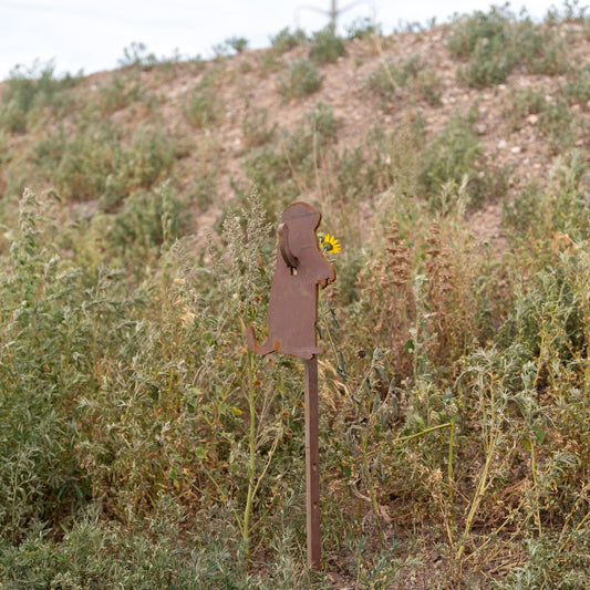 3/8″ AR500 Static Steel Target – 12" x 8" Prairie Dog