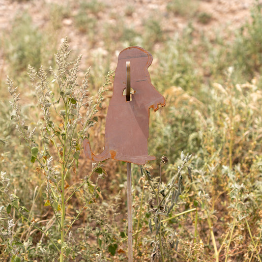 3/8″ AR500 Static Steel Target – 12" x 8" Prairie Dog