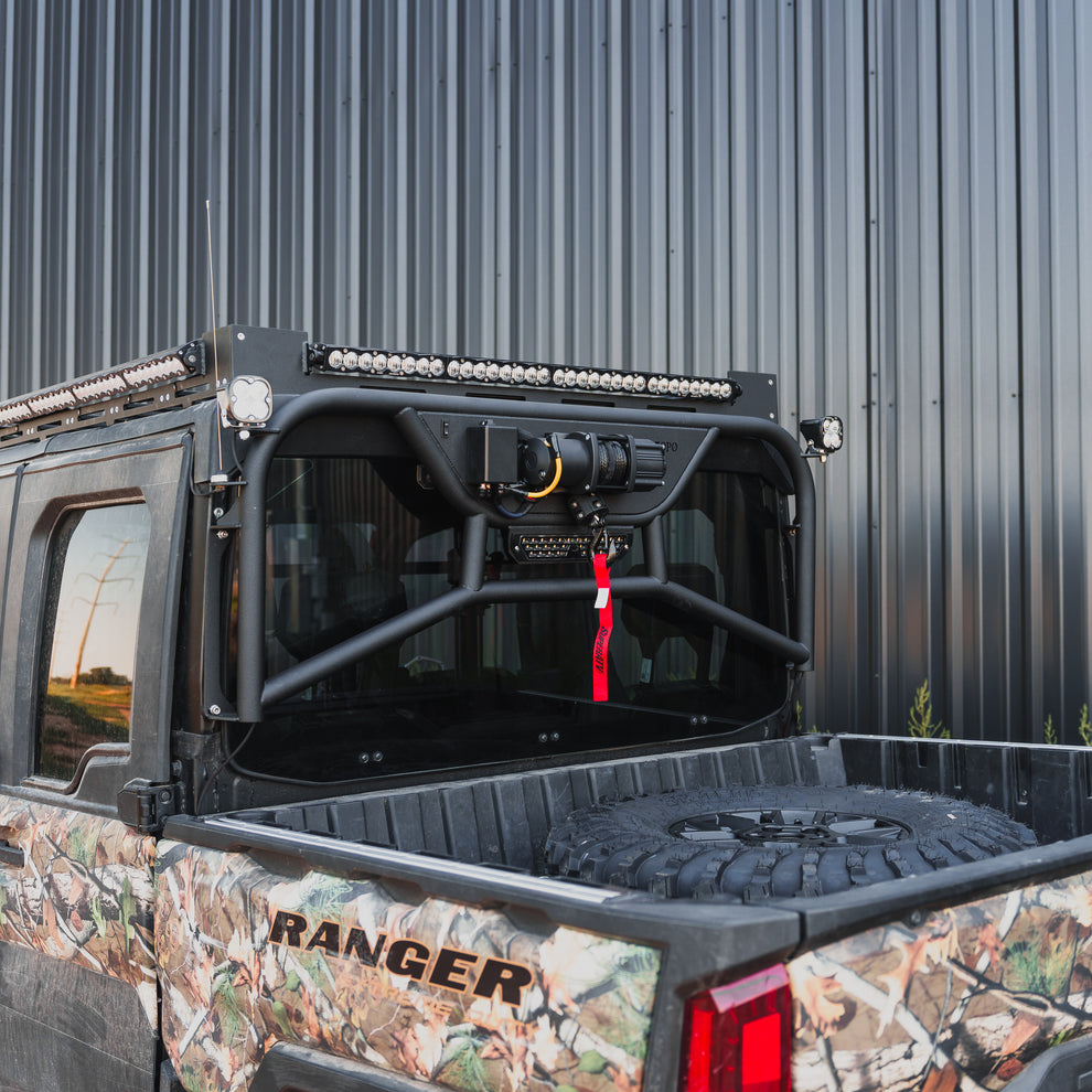 Polaris Ranger XD 1500 Winch Headache Rack – Topo Motorsports