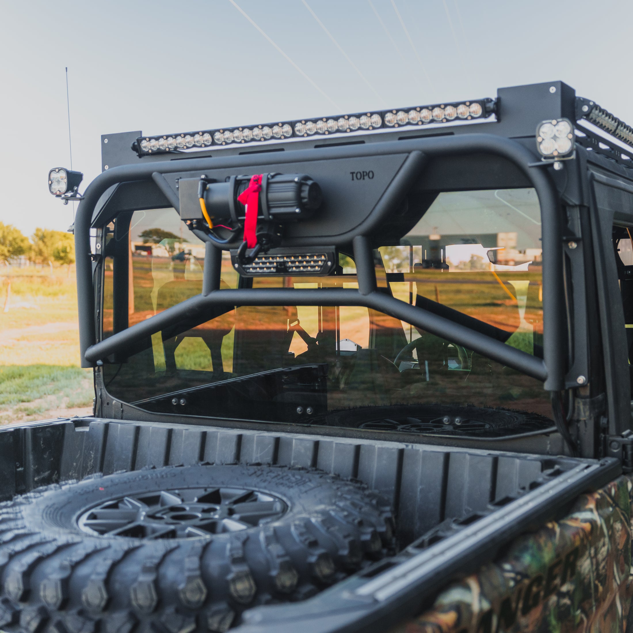 Polaris Ranger XD 1500 Winch Headache Rack