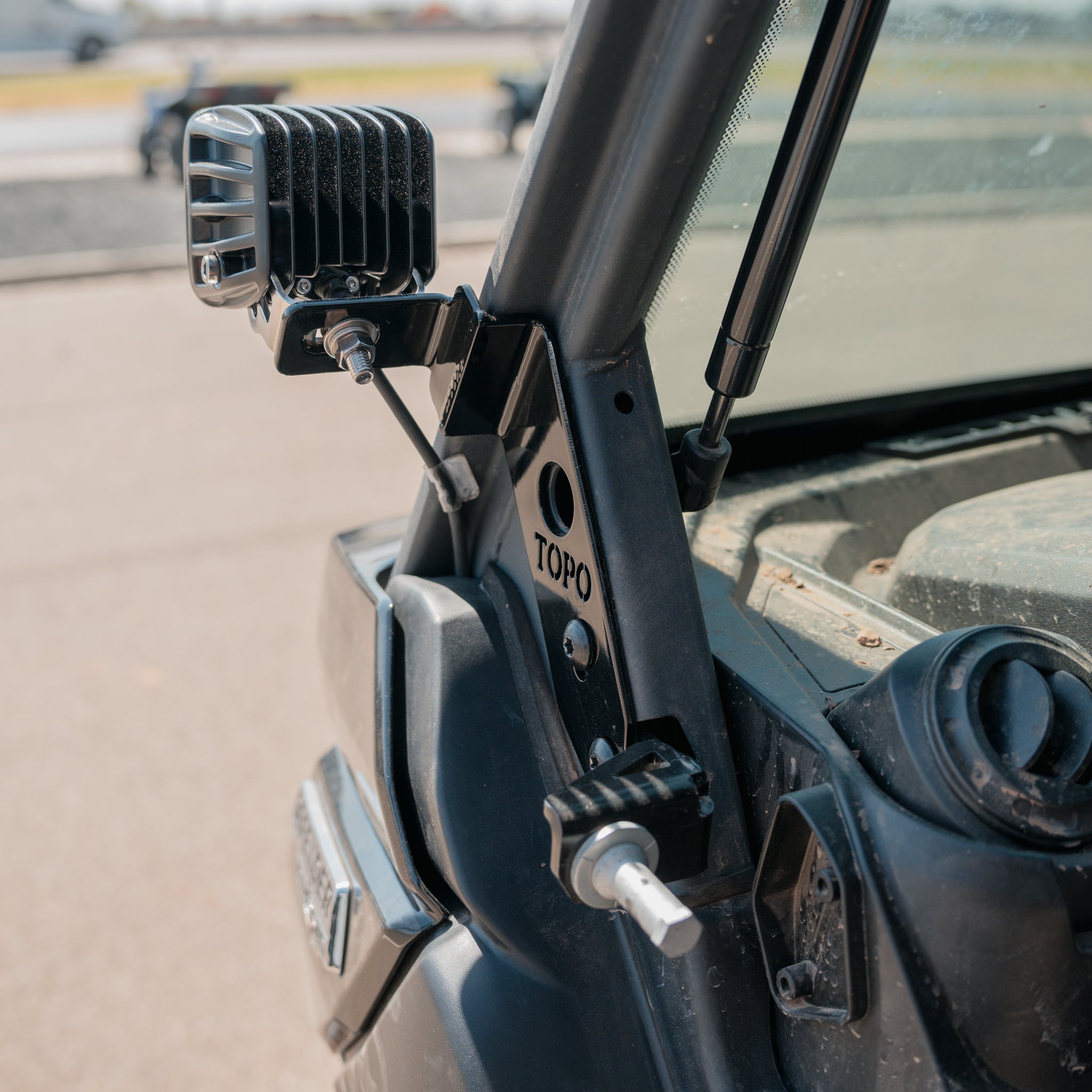 Can-Am Defender HD10 Door Jam Light Pod Mounts