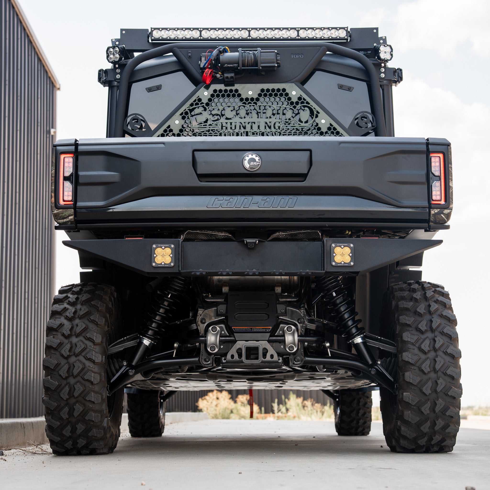 Can-Am Defender HD11 Rear Bumper | TOPO Motorsports