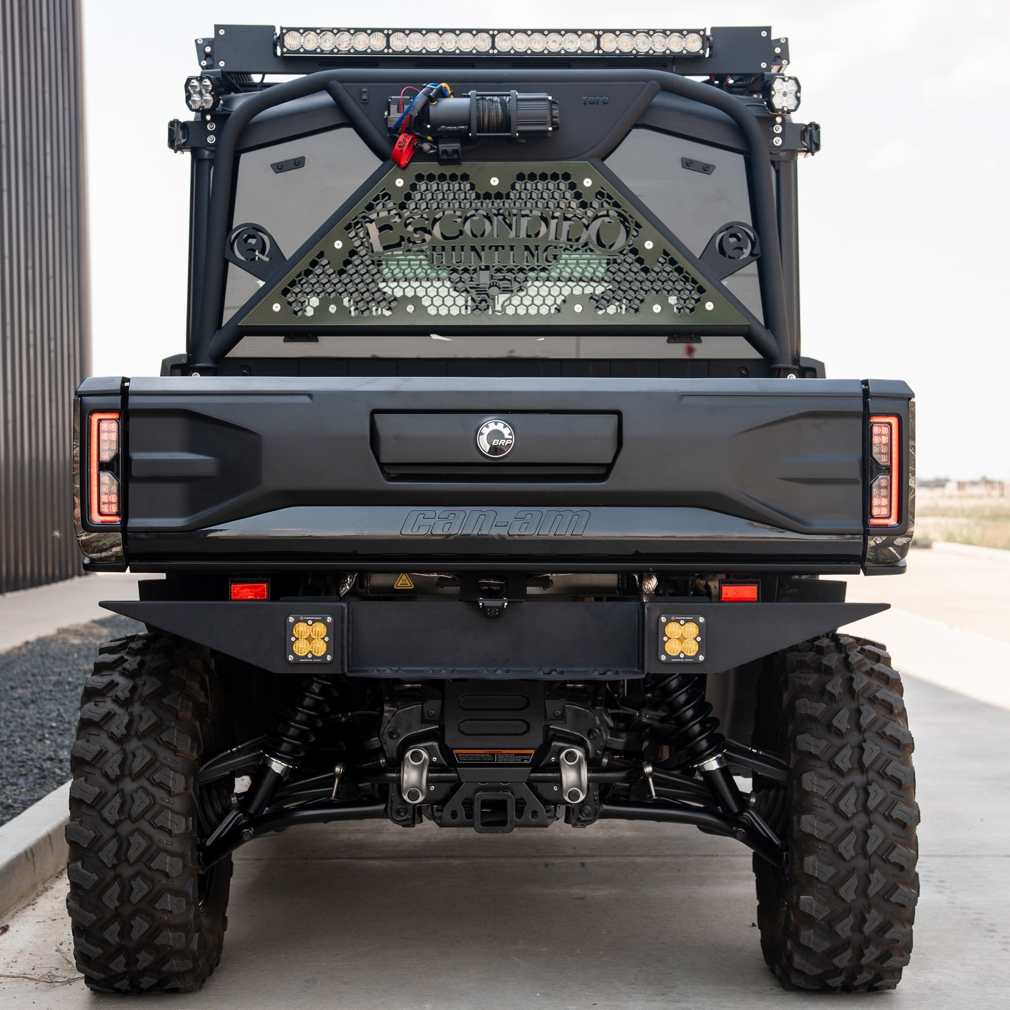 Can-Am Defender HD11 Rear Bumper | TOPO Motorsports