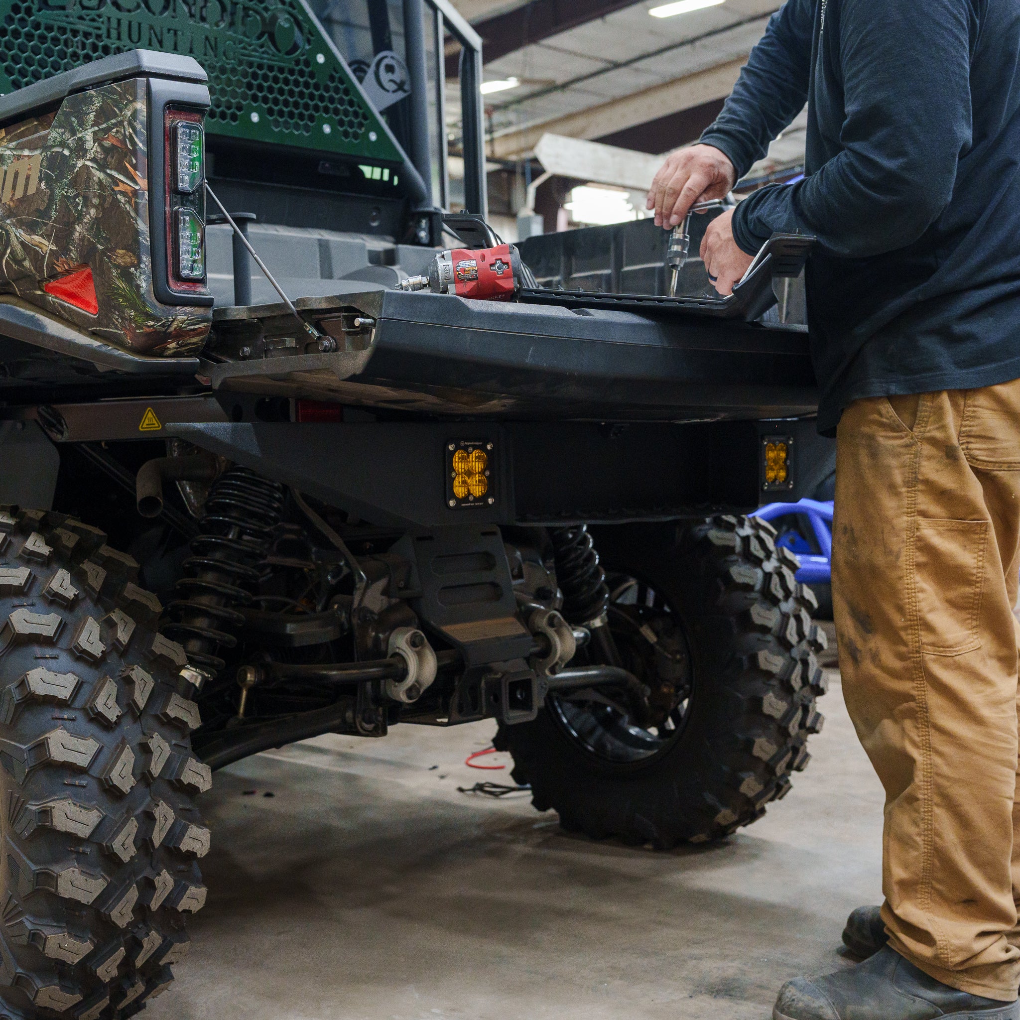 Can-Am Defender HD10/HD11 Rear Bumper | TOPO Motorsports