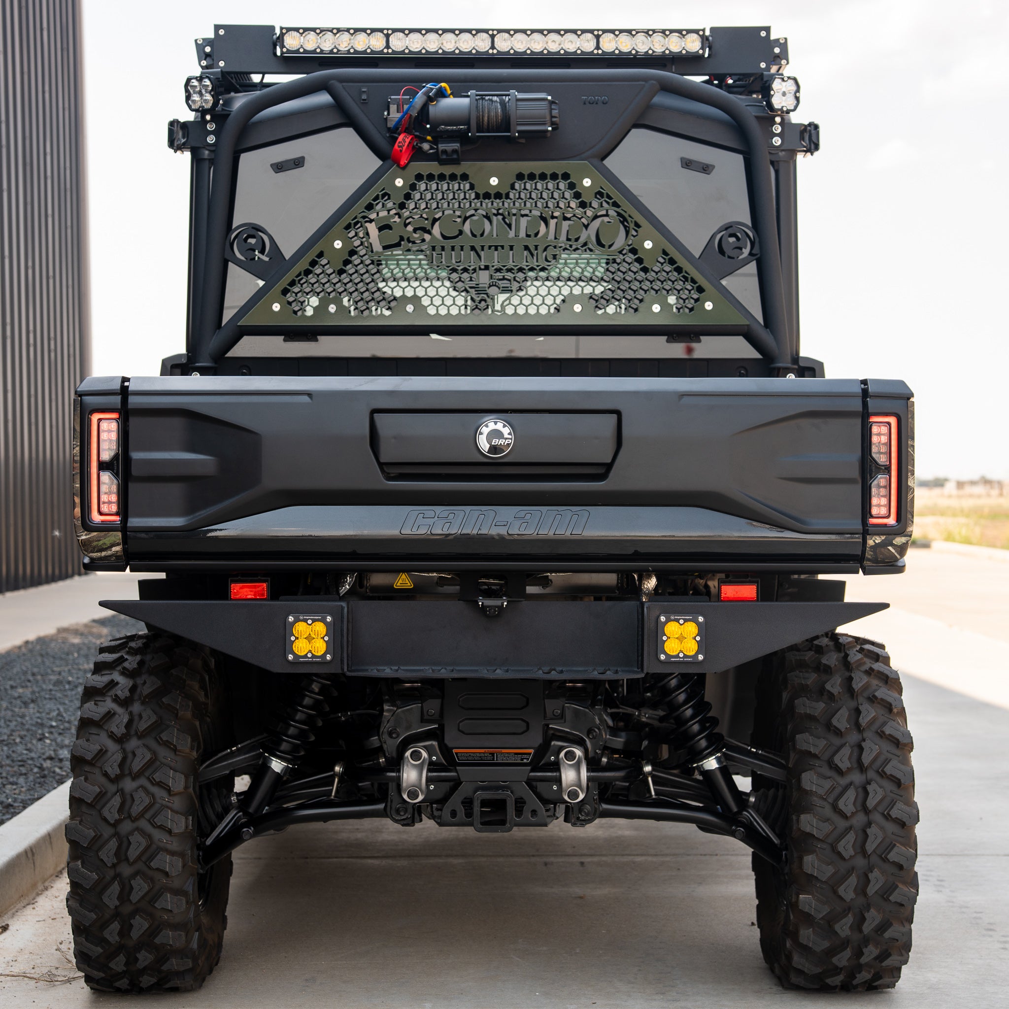 Can-Am Defender HD10/HD11 Rear Bumper | TOPO Motorsports