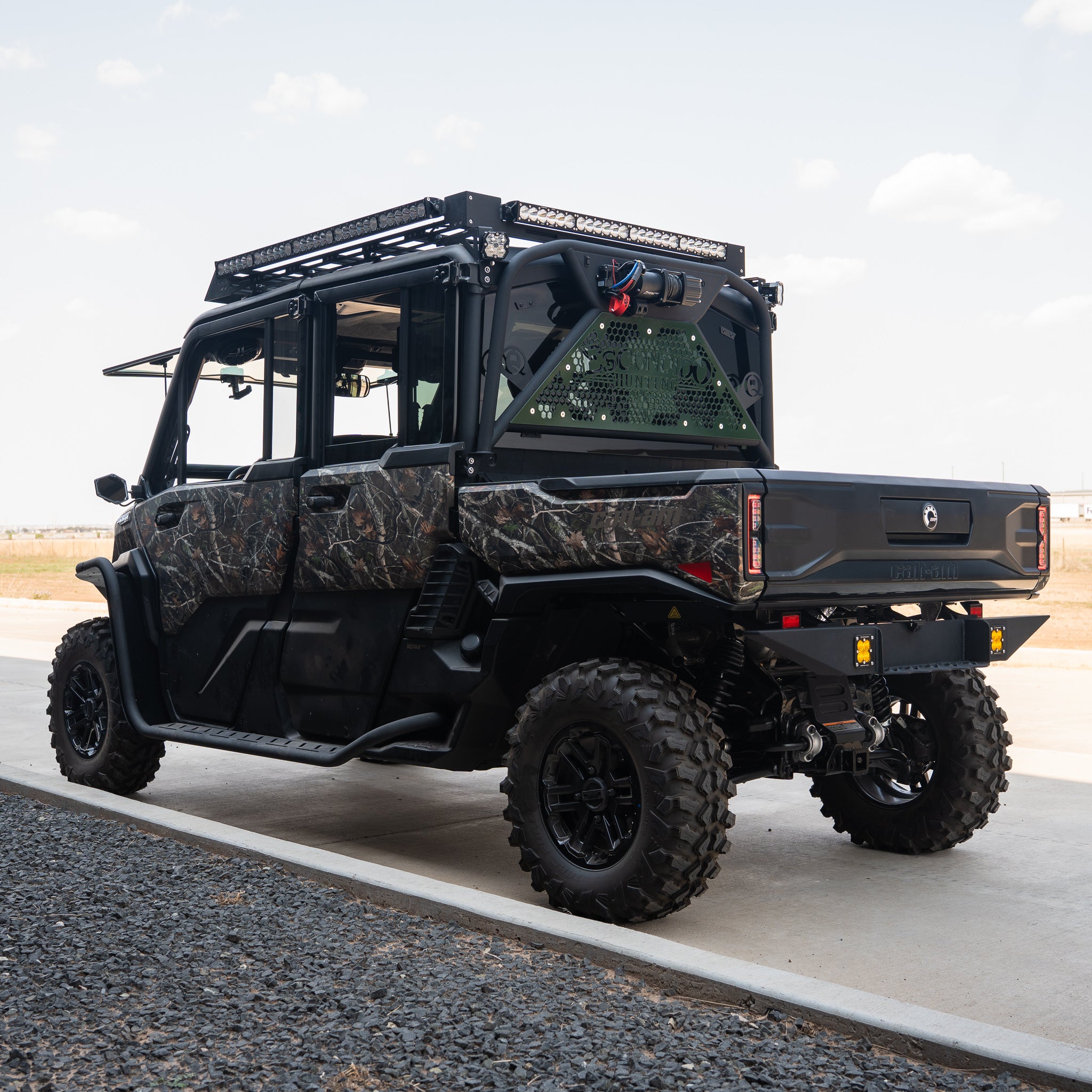Can-Am Defender HD10/HD11 Rear Bumper | TOPO Motorsports
