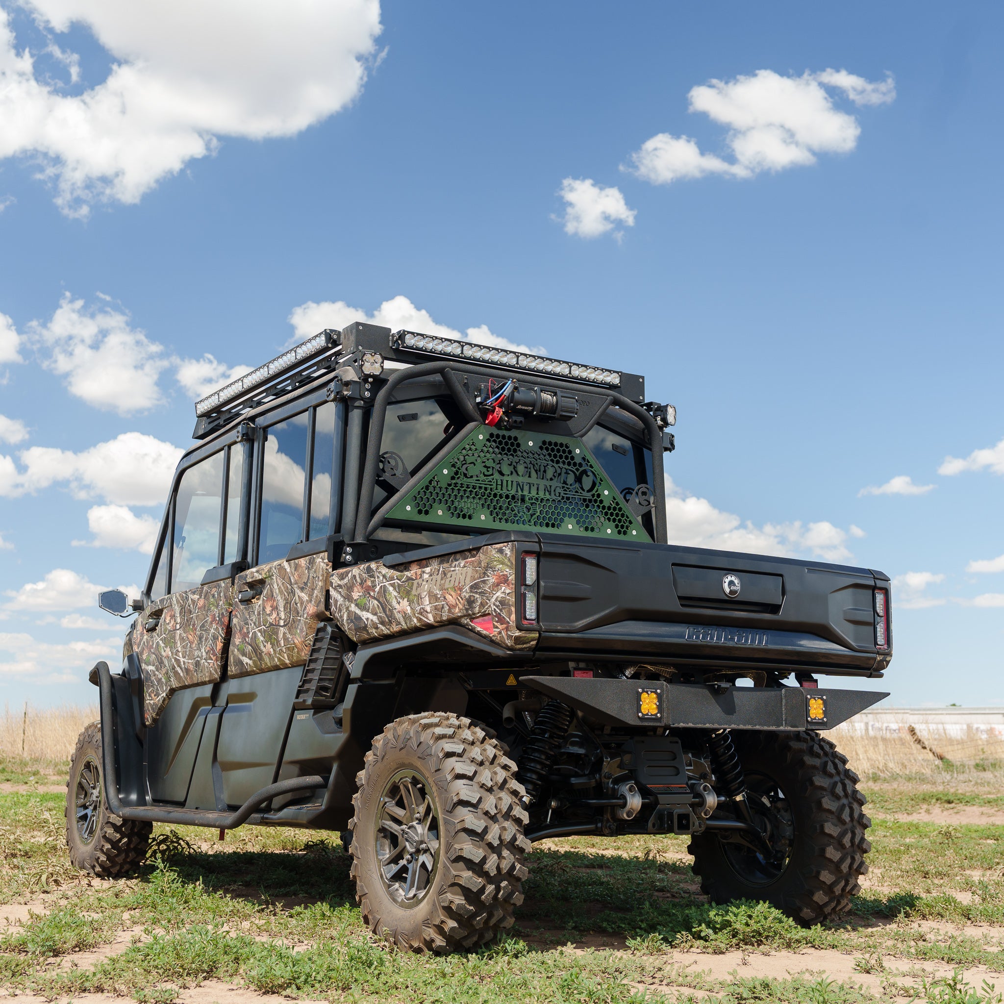 Can-Am Defender HD10/HD11 Rear Bumper | TOPO Motorsports