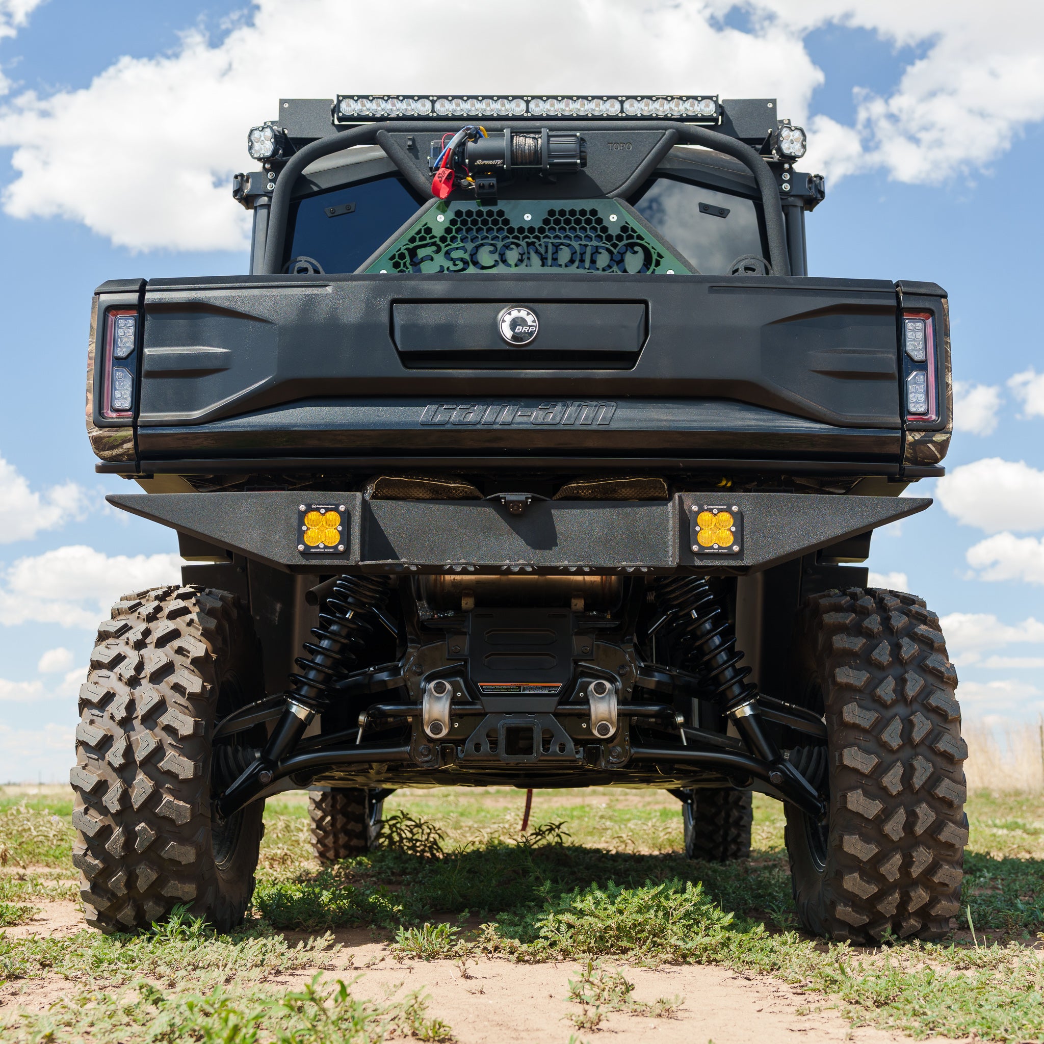 Can-Am Defender HD10/HD11 Rear Bumper | TOPO Motorsports