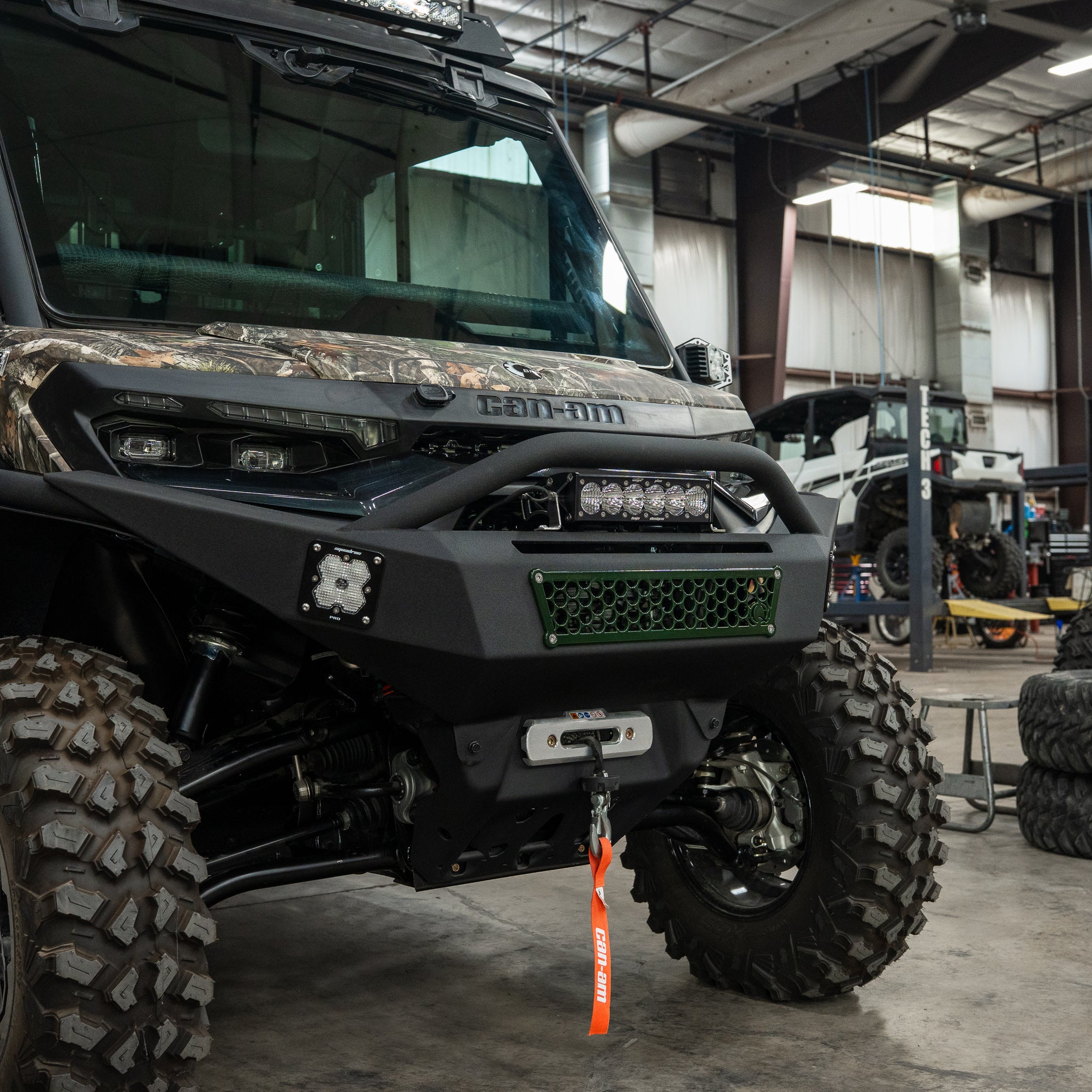 Can-Am Defender HD10/HD11 Front Bumper | TOPO Motorsports