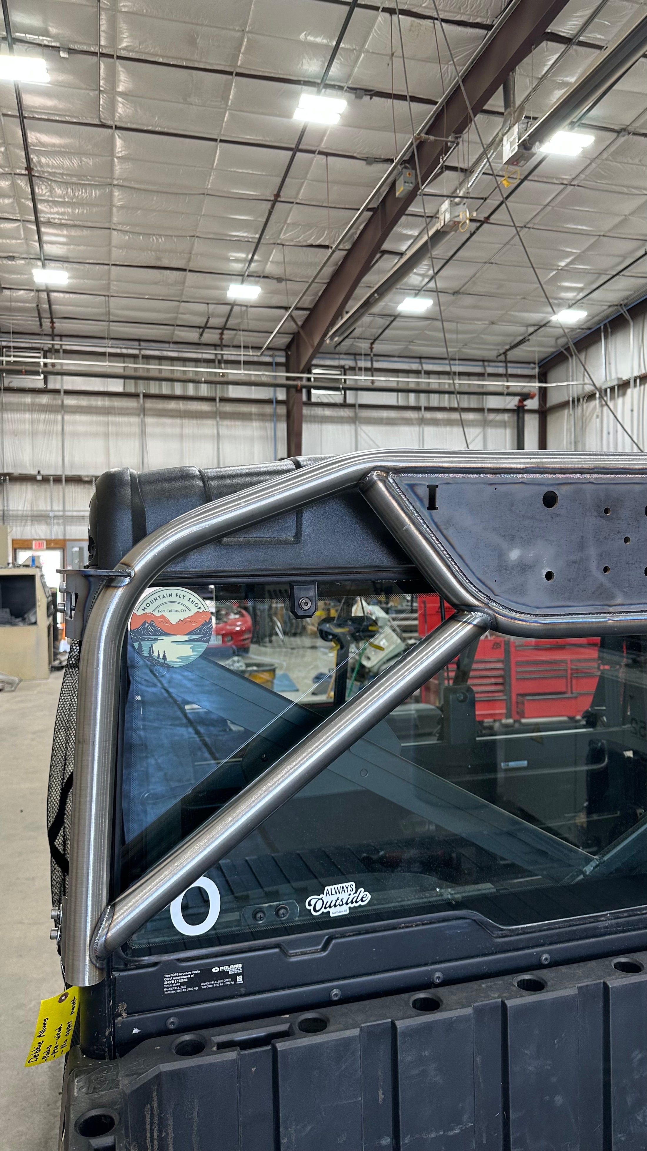 Polaris Ranger Heavy-Duty Winch Headache Rack