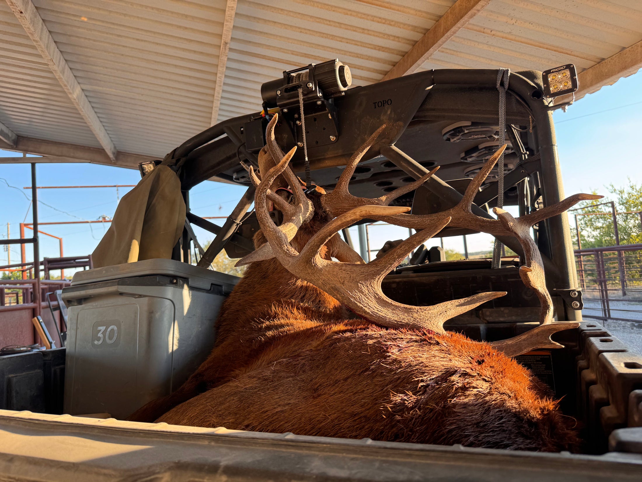 Winch Riser (Headache Rack Add On)