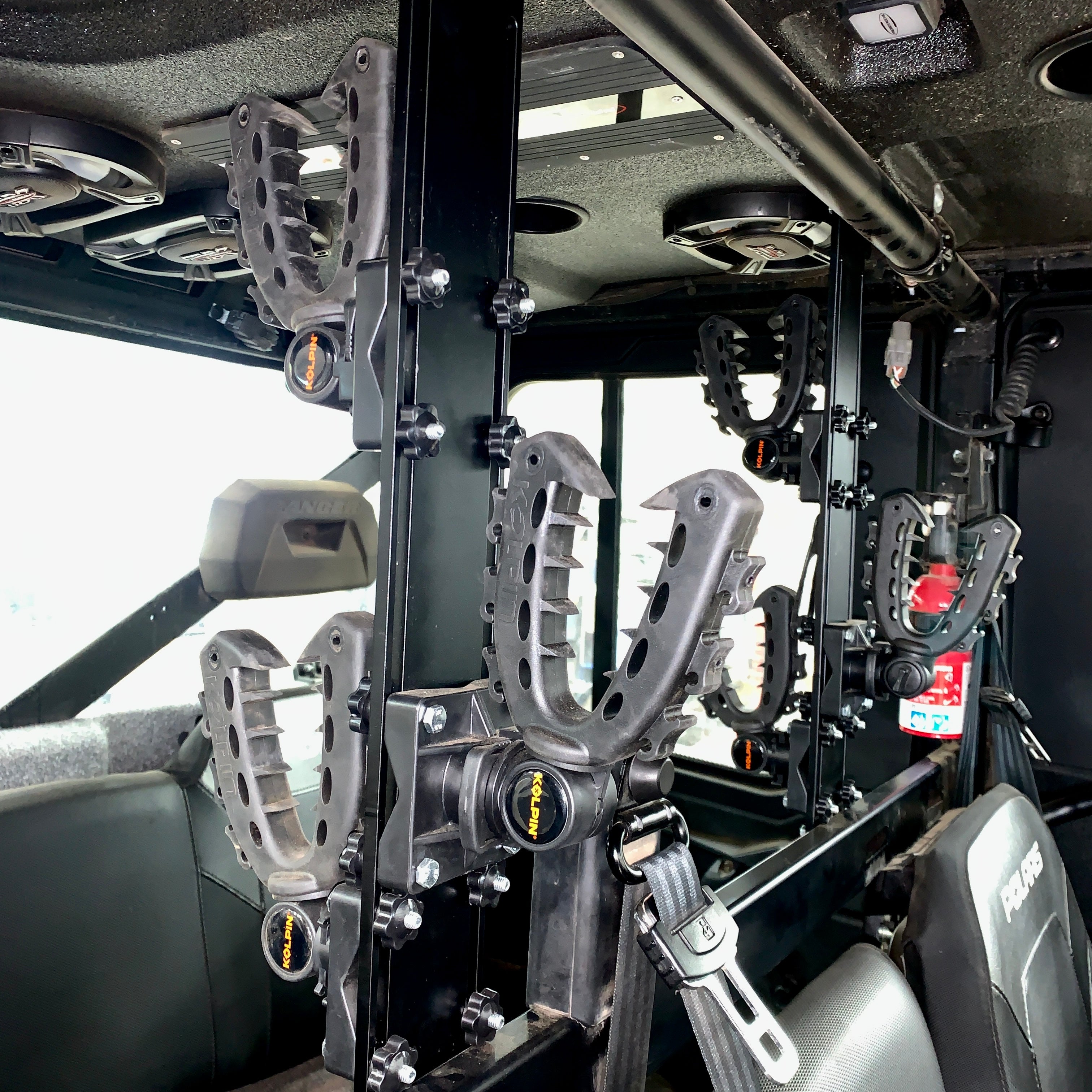 Polaris Ranger Over The Seat Gun Rack Kit – Topo Motorsports