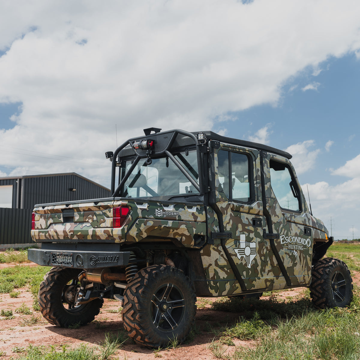 Polaris Ranger 1000 Heavy-Duty Winch Headache Rack – Topo Motorsports