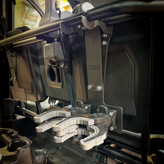 Polaris Ranger XD 1500 Rear Seat Custom Gun Mount Kit