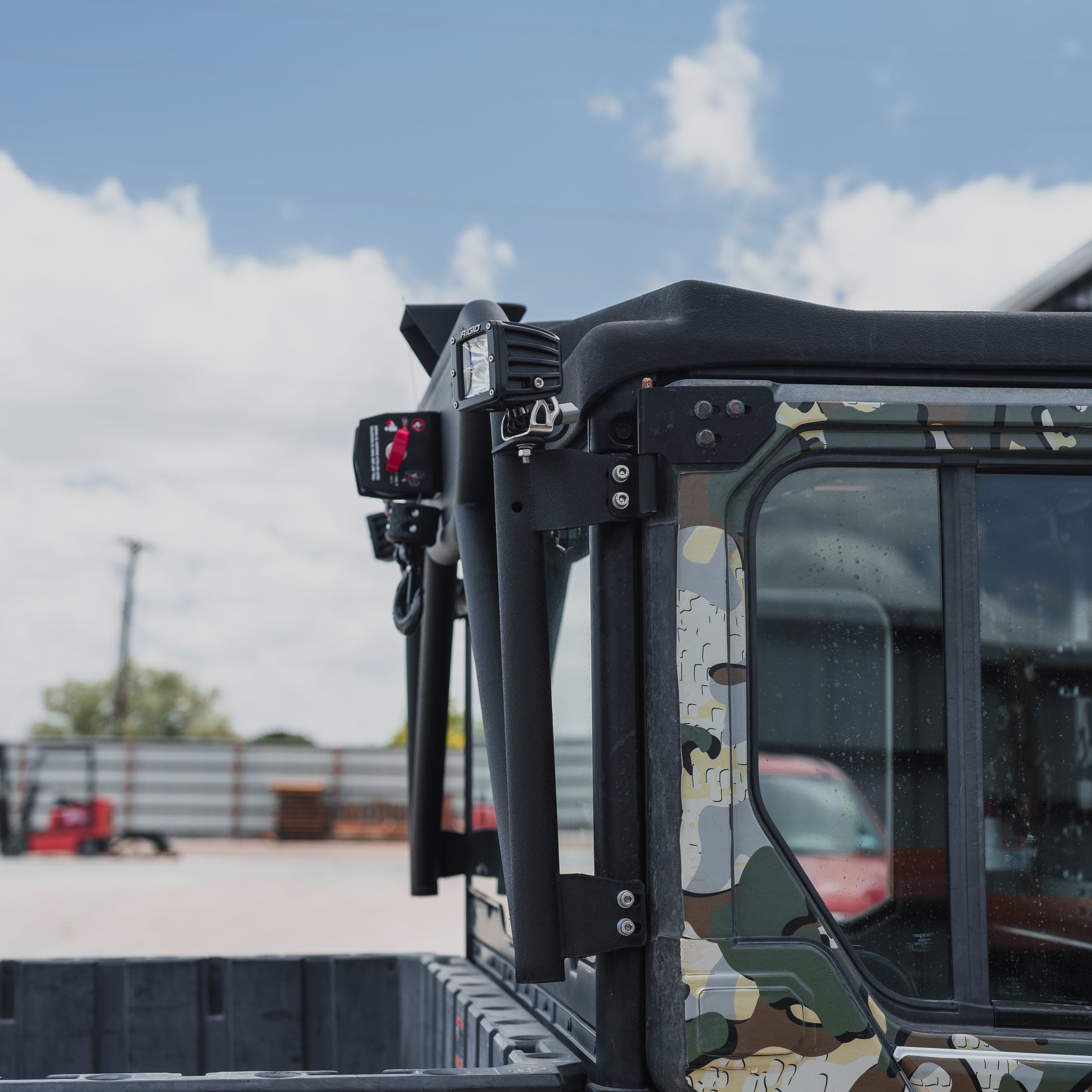 Polaris Ranger Heavy-Duty Winch Headache Rack