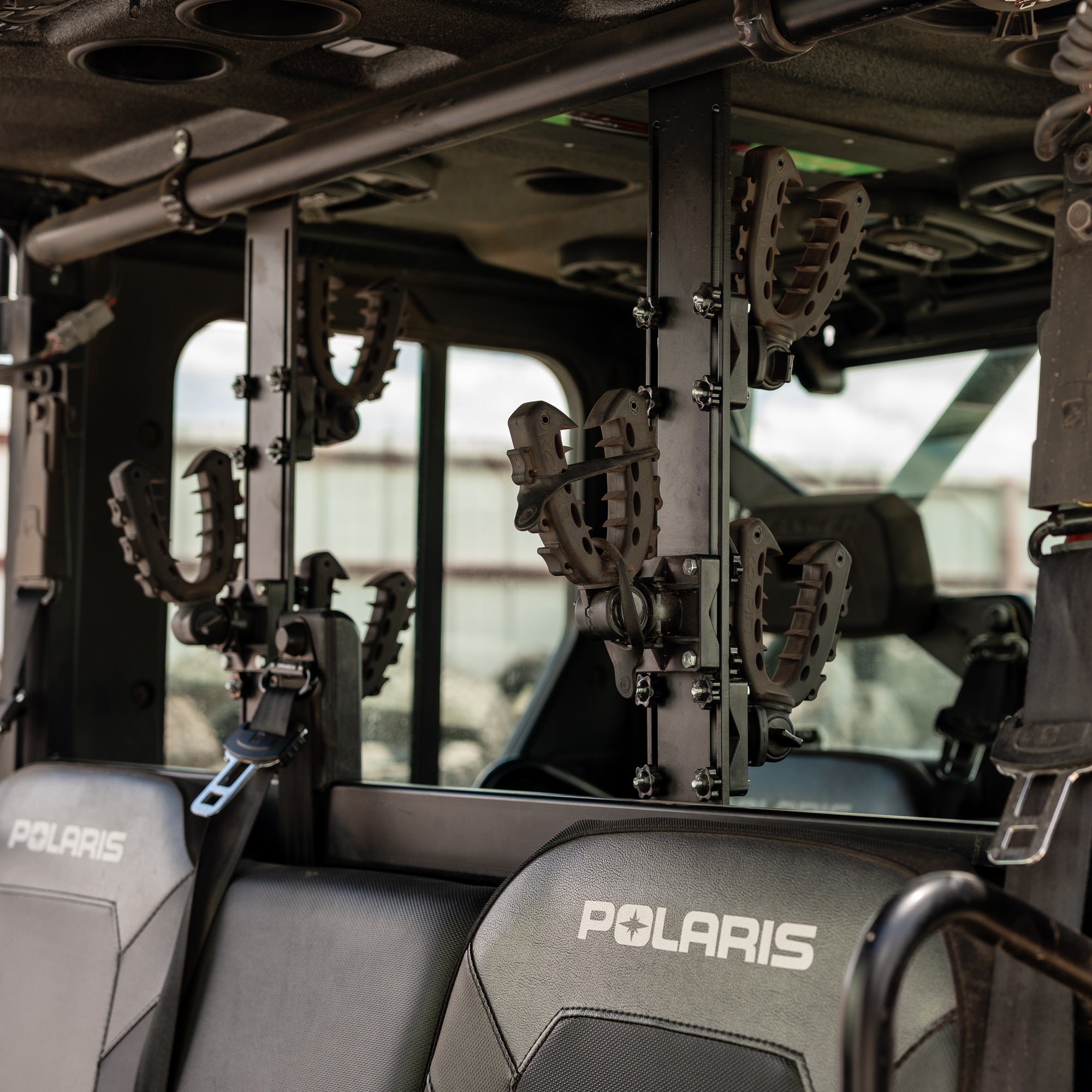 Polaris Ranger Over The Seat Gun Rack Kit