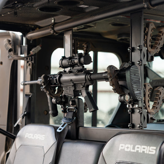 Polaris Ranger Over The Seat Gun Rack Kit
