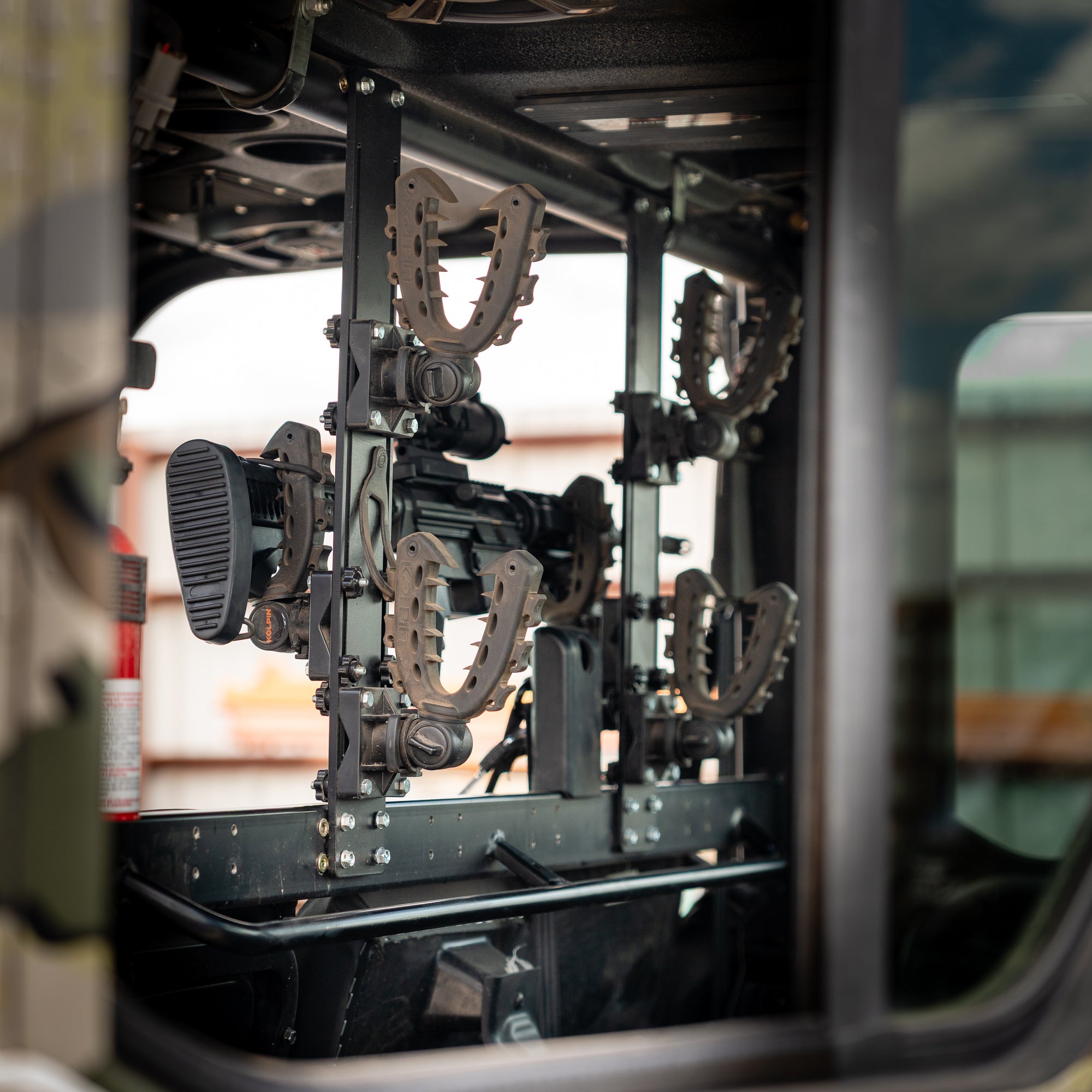 Polaris Ranger Over The Seat Gun Rack Kit
