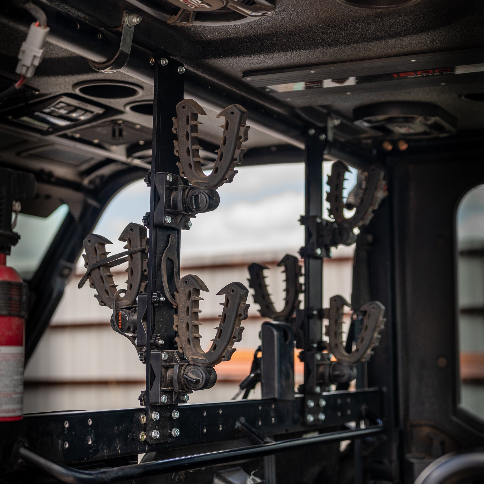 Polaris Ranger Over The Seat Gun Rack Kit