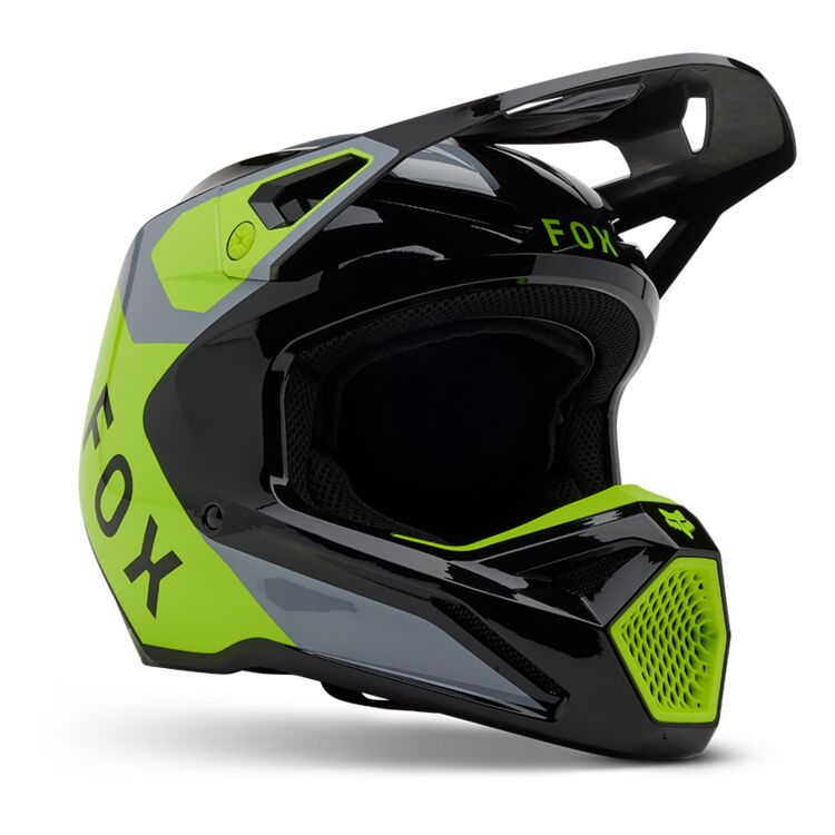 2019 fox racing v1 przm off road motorcycle helmet V1 LEAN HELMET – Topo Motorsports