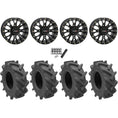 Load image into Gallery viewer, Wild Boar Razorback M/T 30x9.5-14 (6-Ply) Mud Tires on ST-3 Matte Black Wheels
