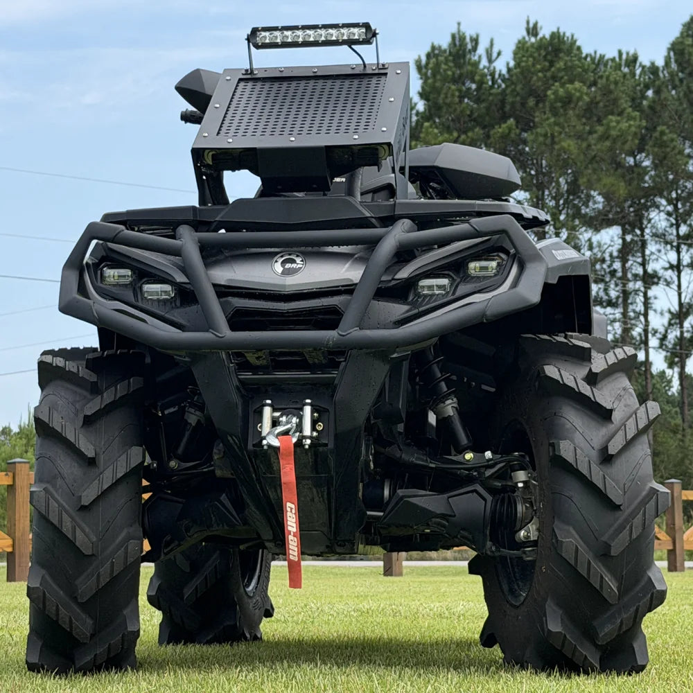 Wild Boar Razorback M/T 30x9.5-14 (6-Ply) Mud Tires on ST-3 Matte Black Wheels