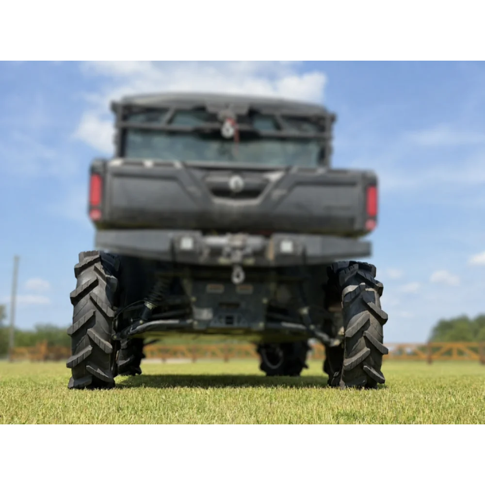 Wild Boar Razorback M/T 33x9.5-20 (6-Ply) Mud Tires on Fuel Kompressor Polished Wheels
