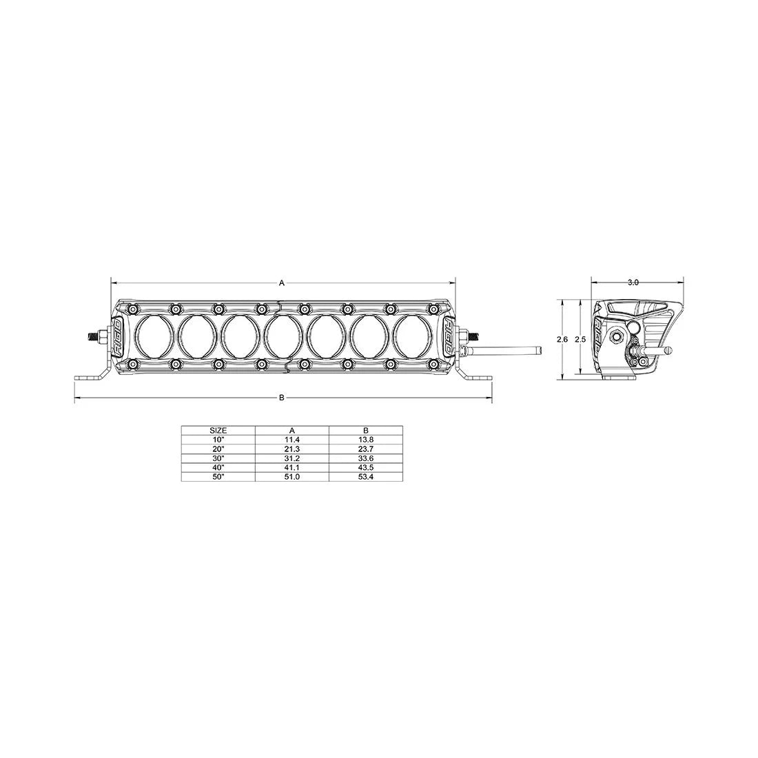 Rigid Industries Revolve 20-Inch LED Light Bar